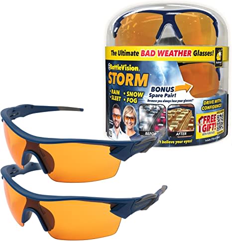 BattleVision Storm Glare-Reduction Glasses