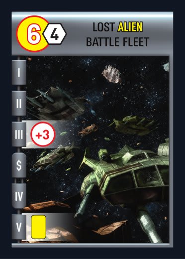 Lost Alien Battle Fleet