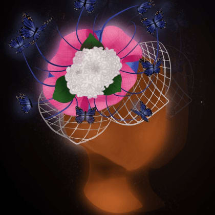 Butterfly Pavilion Fascinator