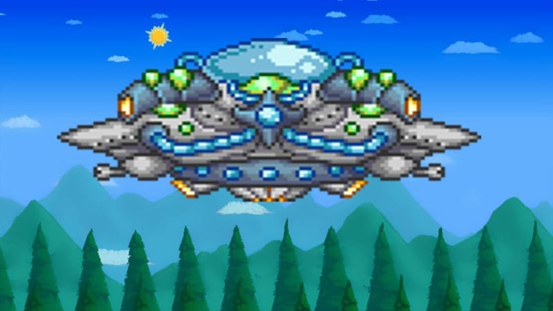 Martian Saucer - Terraria Bosses in Order by @gamingcollective