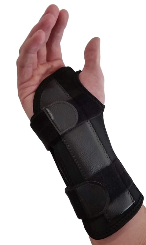 Carpal Tunnel Wrist Brace Night Support - Wrist Splint Arm Stabilizer & Hand Brace for Carpal Tunnel Syndrome Pain Relief with Compression Sleeve for Forearm or Wrist Tendonitis Pain Treatment