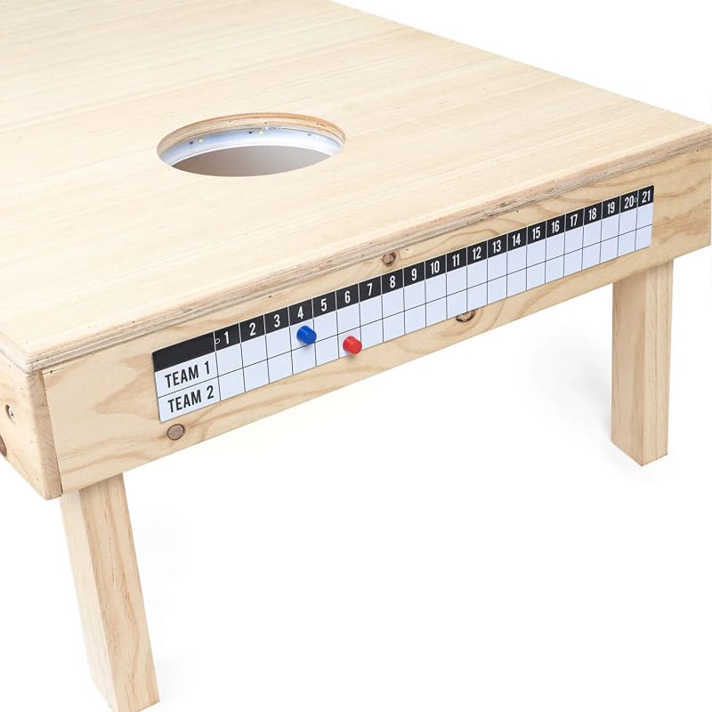 Cornhole Scoreboard Metal Decal