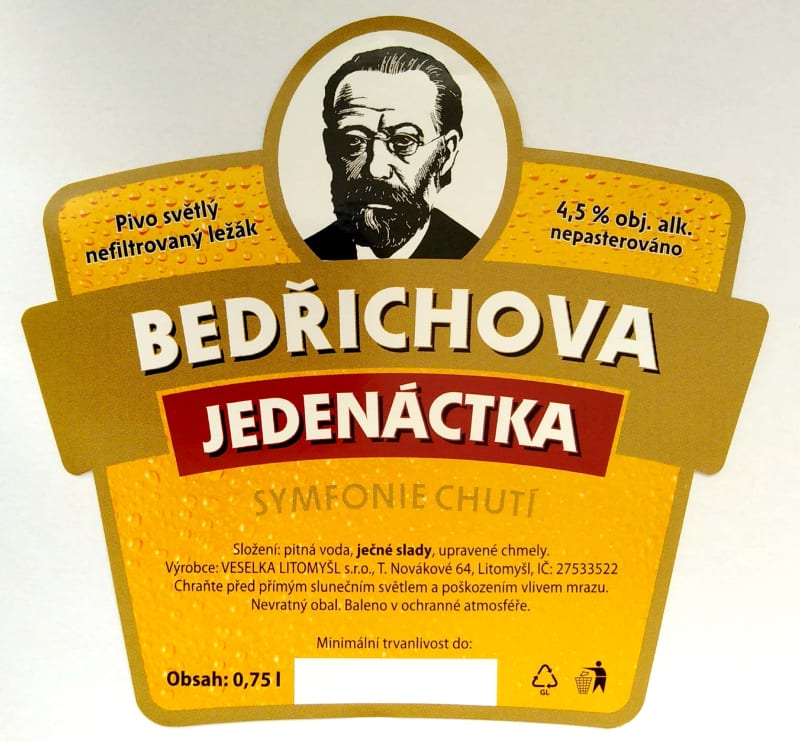 Bedřichova jedenáctka světlý ležák Etk. A