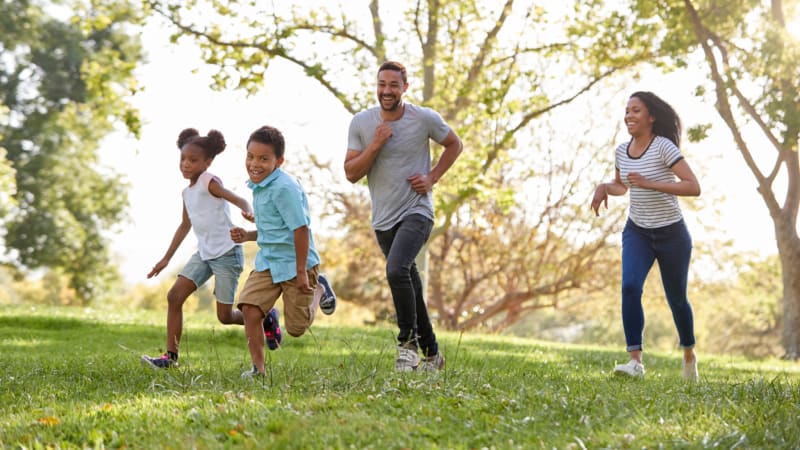 Have a family relay race