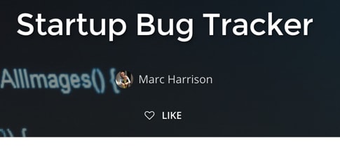 Link to author name broken