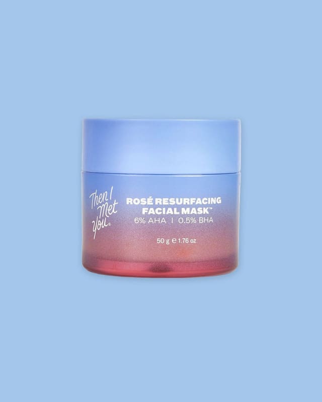 Then I Met You Rosé Resurfacing Facial Mask