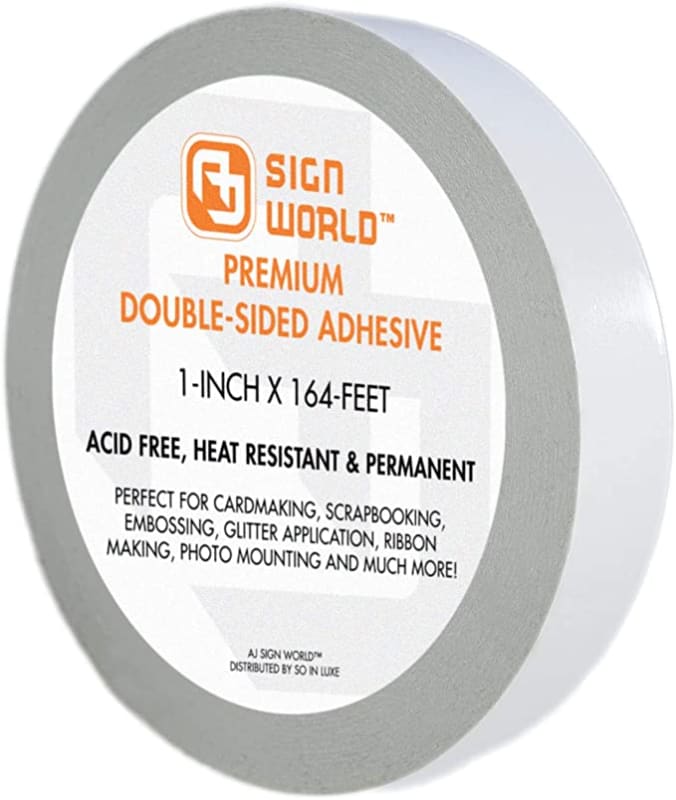 AJ Sign World Premium Double-Sided Adhesive