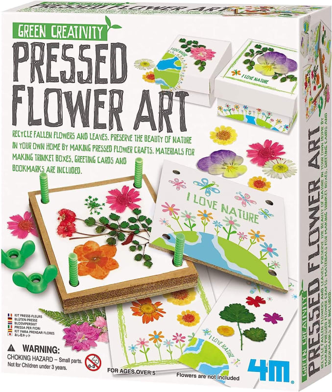 Green Creativity Pressed Flower Art Kit