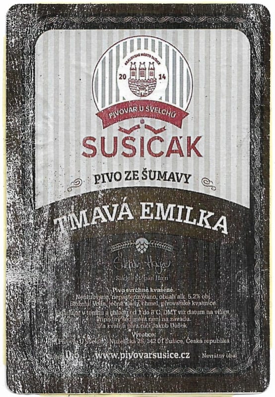 Sušičák Tmavá Emilka