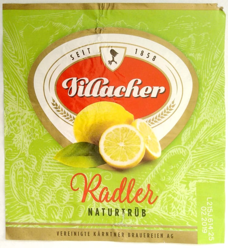 Villacher Radler naturtrub