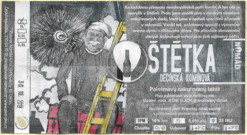 Nomád Štětka komínová