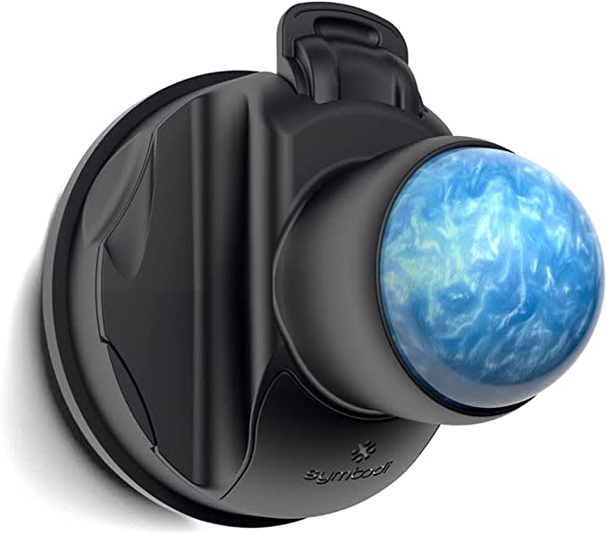 Vertiball Mountable Muscle Massage Ball for Pain Relief, Suction Cup Self Back Massager and Trigger Point Massager to Relieve Muscle Knots