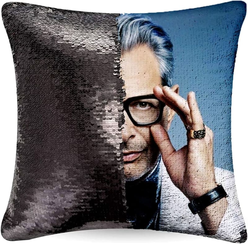 The Office Dwight Mask Mermaid Sequins Pillow Cover