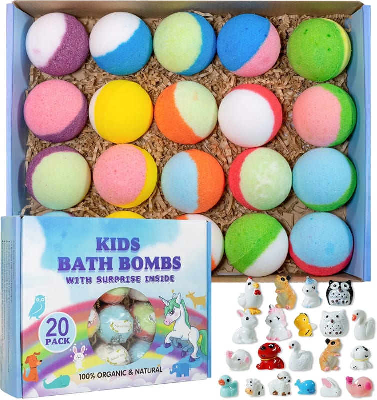 Organic Bath Bombs for Kids