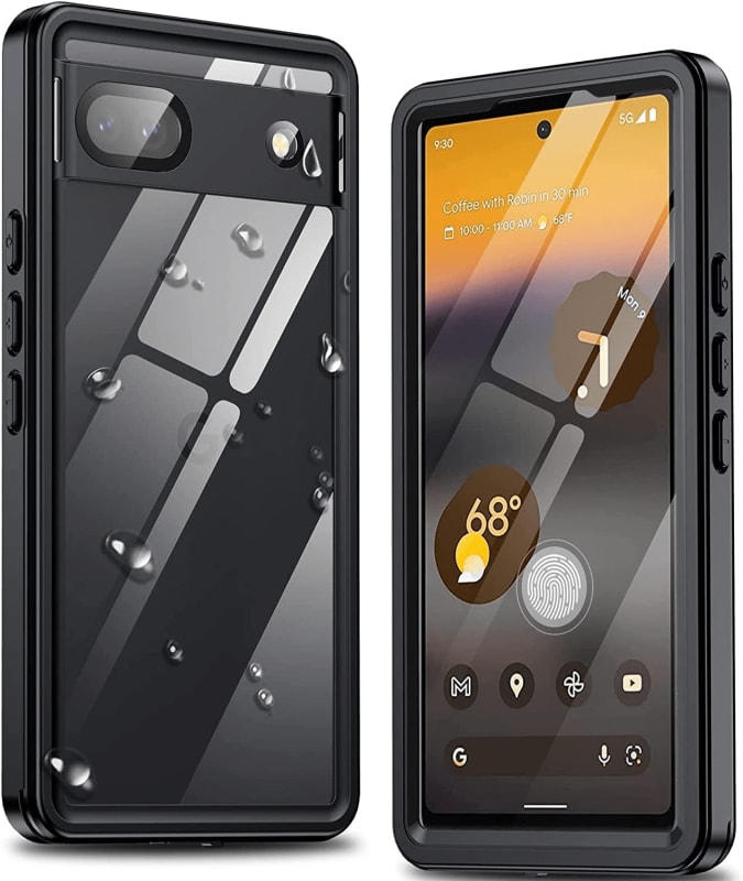 GOLDJU for Google Pixel 6A Case, IP68 Waterproof Dustproof
