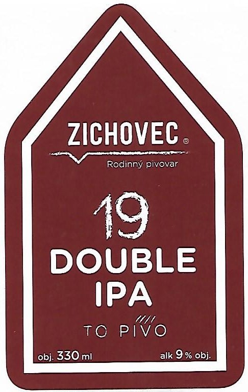 Zichovec 19 Double IPA 330ml Etk. A