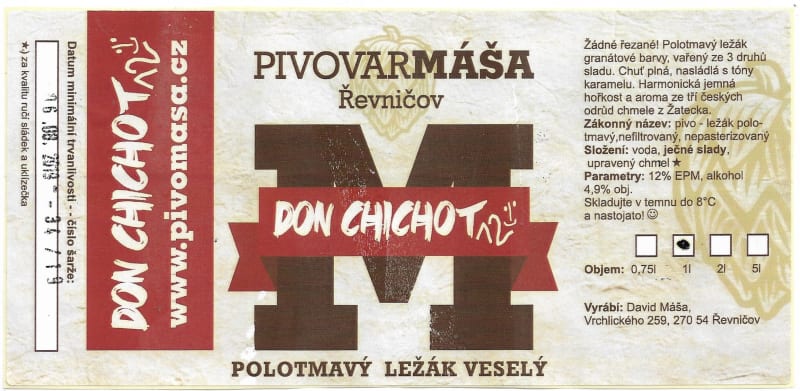 Máša 12 Don Chichot