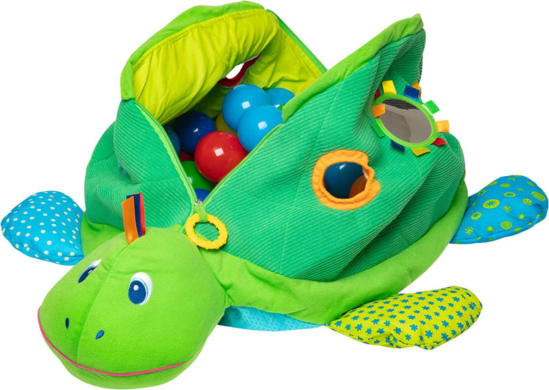 Kids Turtle Ball Pit With 60 Balls