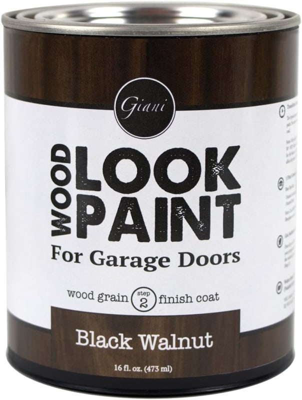 Wood Look Paint for Garage Doors- Step 2 Wood Grain Finish Coat Pint