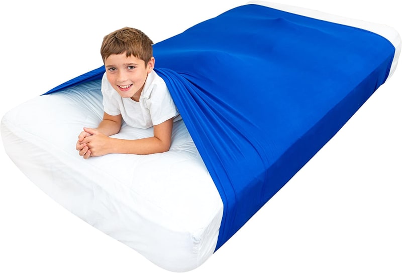 Sensory Bed Sheet for Kids Compression