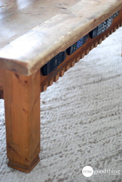 Use velcro strips on your common items to keep them where you want them