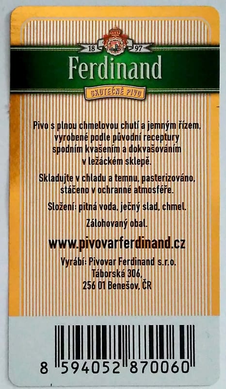 Ferdinand Ležák světlý Premium Etk. B v3