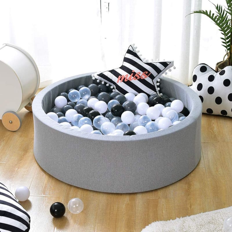 Deluxe Kids Ball Pit Kiddie Balls Pool Soft Baby Playpen Indoor Outdoor - Ideal Gift Play Toy for Children Toddler Boys Girls