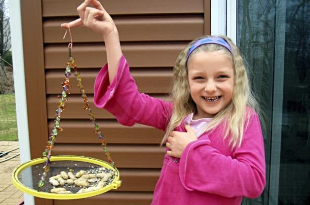 Build a bird feeder