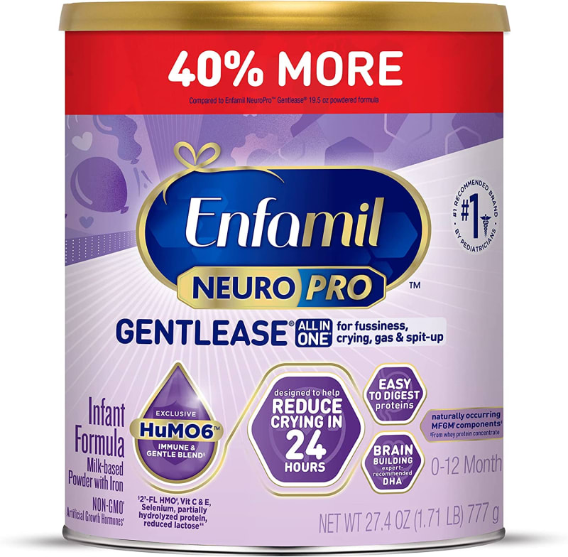 NeuroPro Gentlease Baby Formula