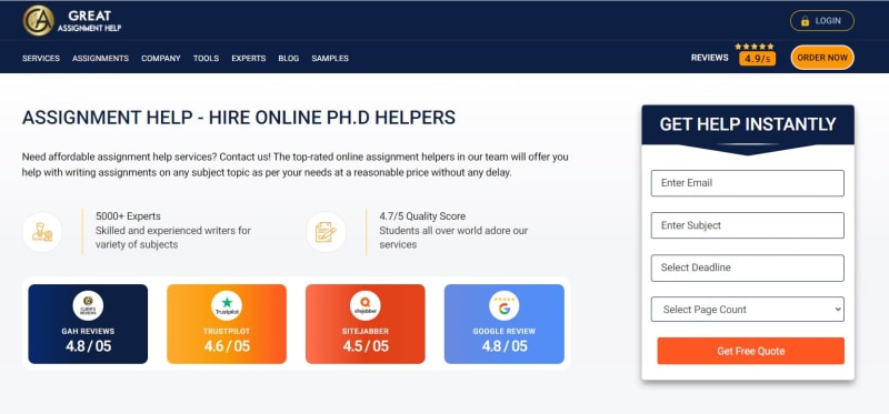 Assignment Help Ireland