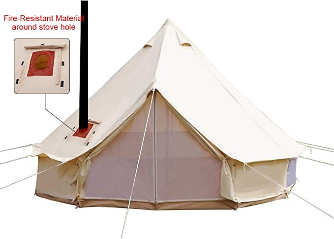 Waterproof Cotton Canvas Bell Tent