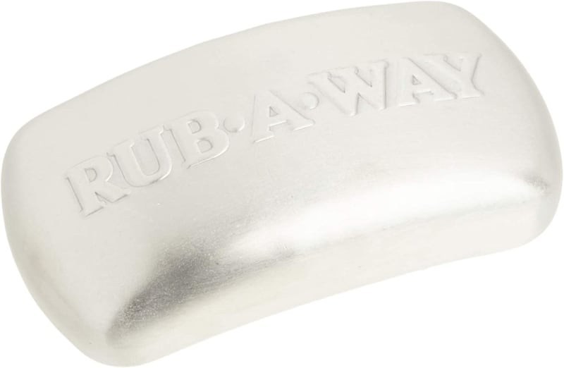 8402 Rub-a-Way Bar Stainless Steel Odor Absorber, Single
