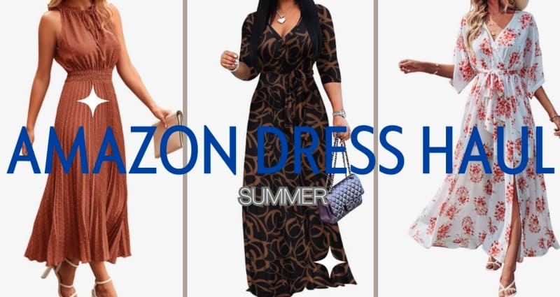 AMAZON HAUL DRESS TRY ON | Comfy • Modest • Long | Leg Covering Options