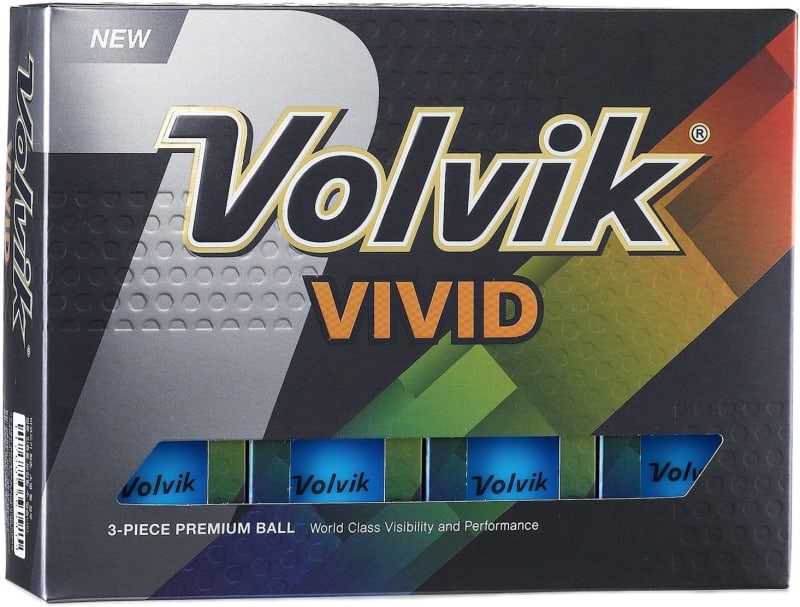 Volvik Vivid Golf Balls, Prior Generation (One Dozen)