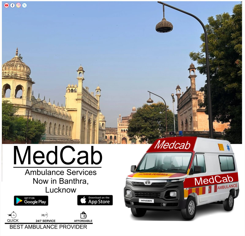 Ambulance Service in Nigoha, Lucknow | 24x7 Emergency Ambulance