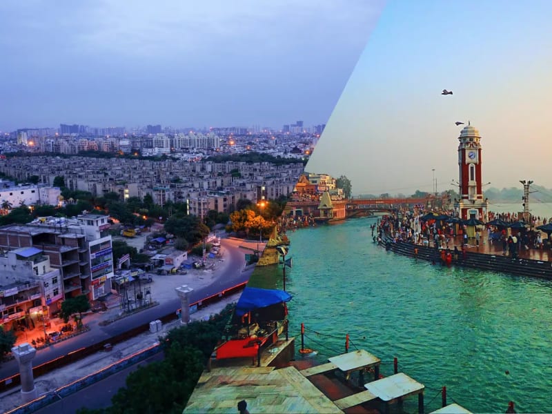 Noida to Haridwar Best Taxi Service | Hurryup Cabs