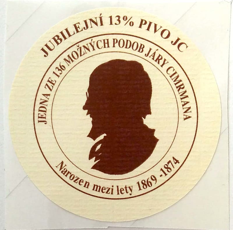 Jubilejní 13% Pivo JC Etk. A