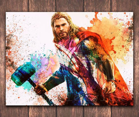 Wall poster of her favourite Artiste