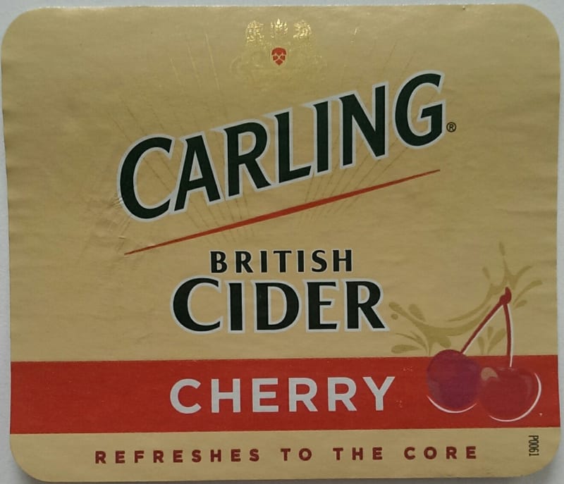 Carling British Cider Cherry