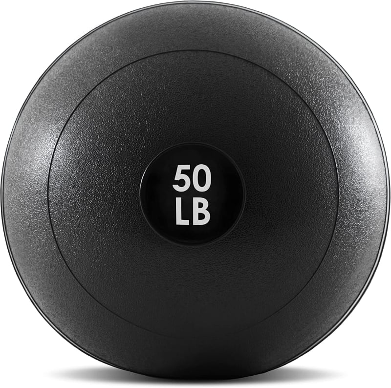 Slam Medicine Balls 5Lbs Smooth Textured Grip Dead Weight Balls for Crossfit, Strength & Conditioning Exercises