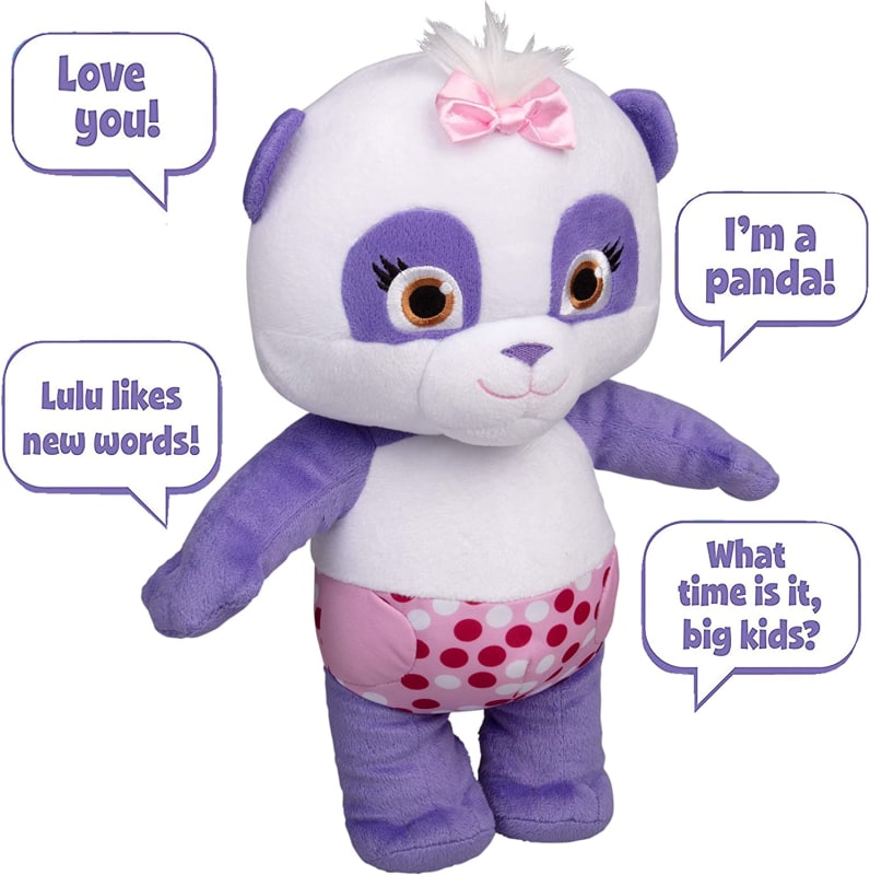 Word Party Talking 12 Inch Baby Lulu Plush - Press Lulu's Tummy to Hear Phrases from The Netflix Original Series