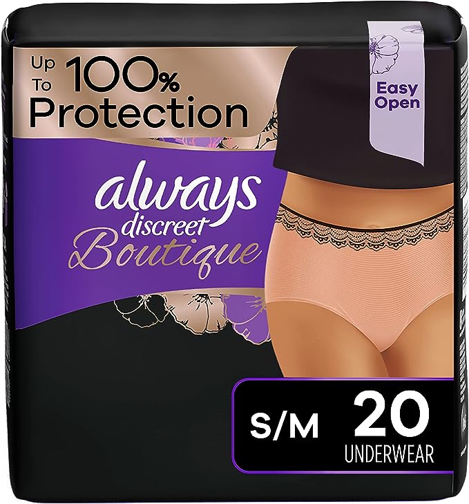 Always discreet boutique adult diapers