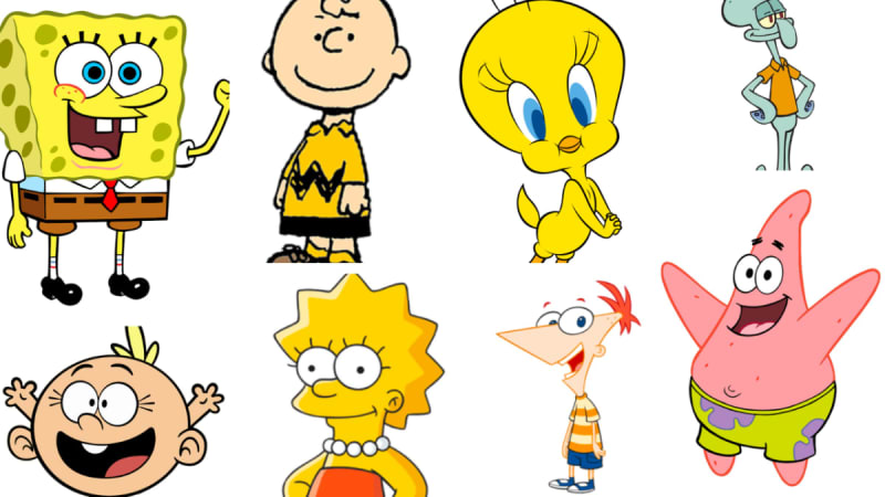 100 Easy to Draw Cartoon Characters by animationnation Listium