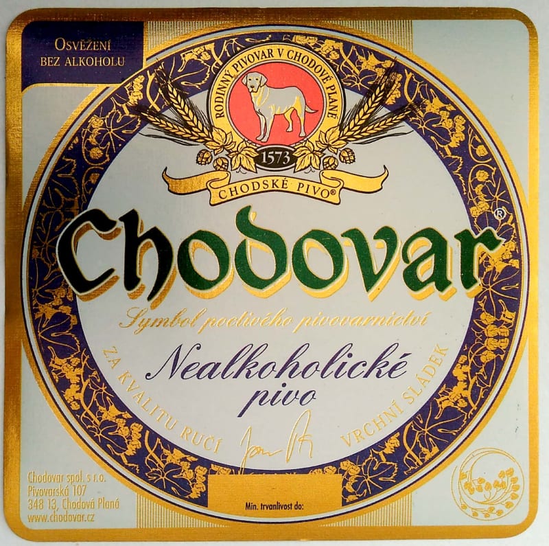 Chodovar Nealkoholické pivo Etk. A