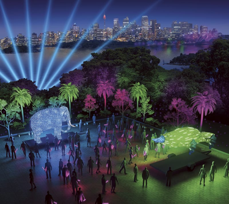 Visit the Taronga Zoo at night for the Twilight Tour