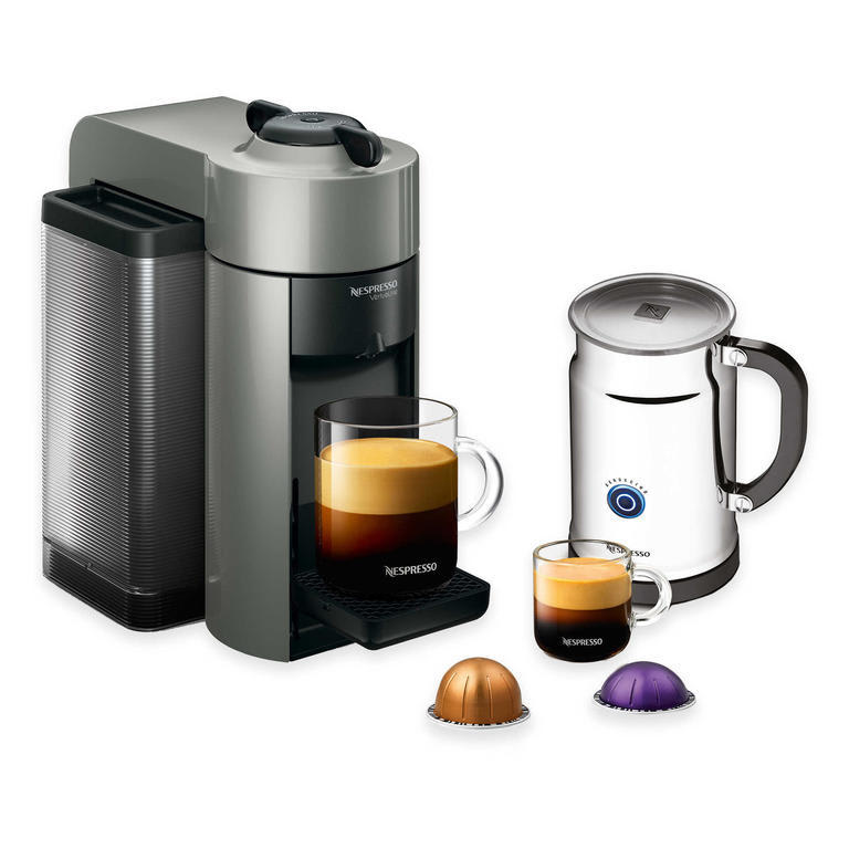 Nespresso VertuoLine Evoluo Coffee/Espresso Maker with Aeroccino Plus Frother