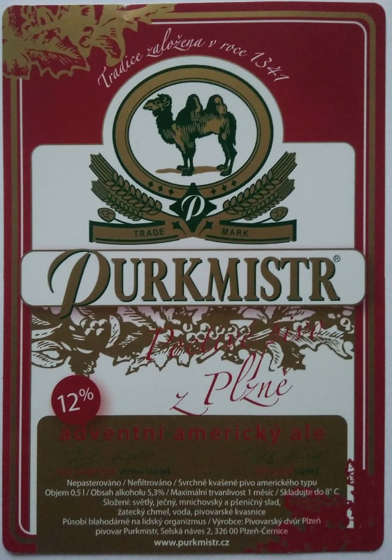 Purkmistr adventní americký ale Etk.A