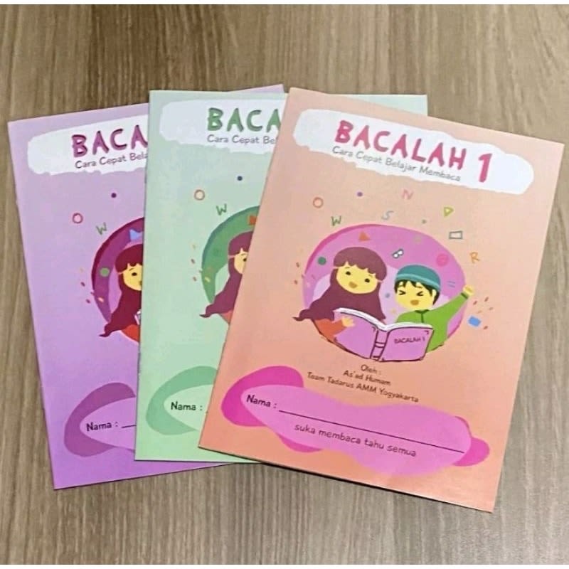 Buku bacalah 1 , 2 dan 3