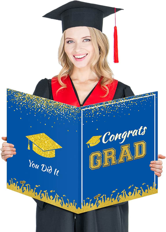 Graduation Party Decorations Jumbo Greeting Card