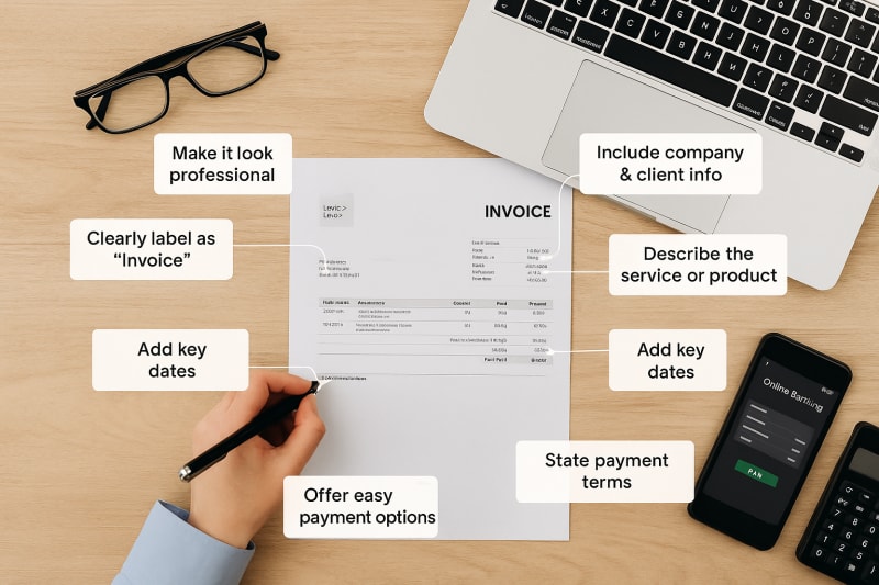 8 Essentials Your Invoice Needs to Help You Get Paid Faster